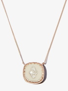 Pascale Monvoisin 9K Rose Gold Pierrot No.2 Diamond Necklace