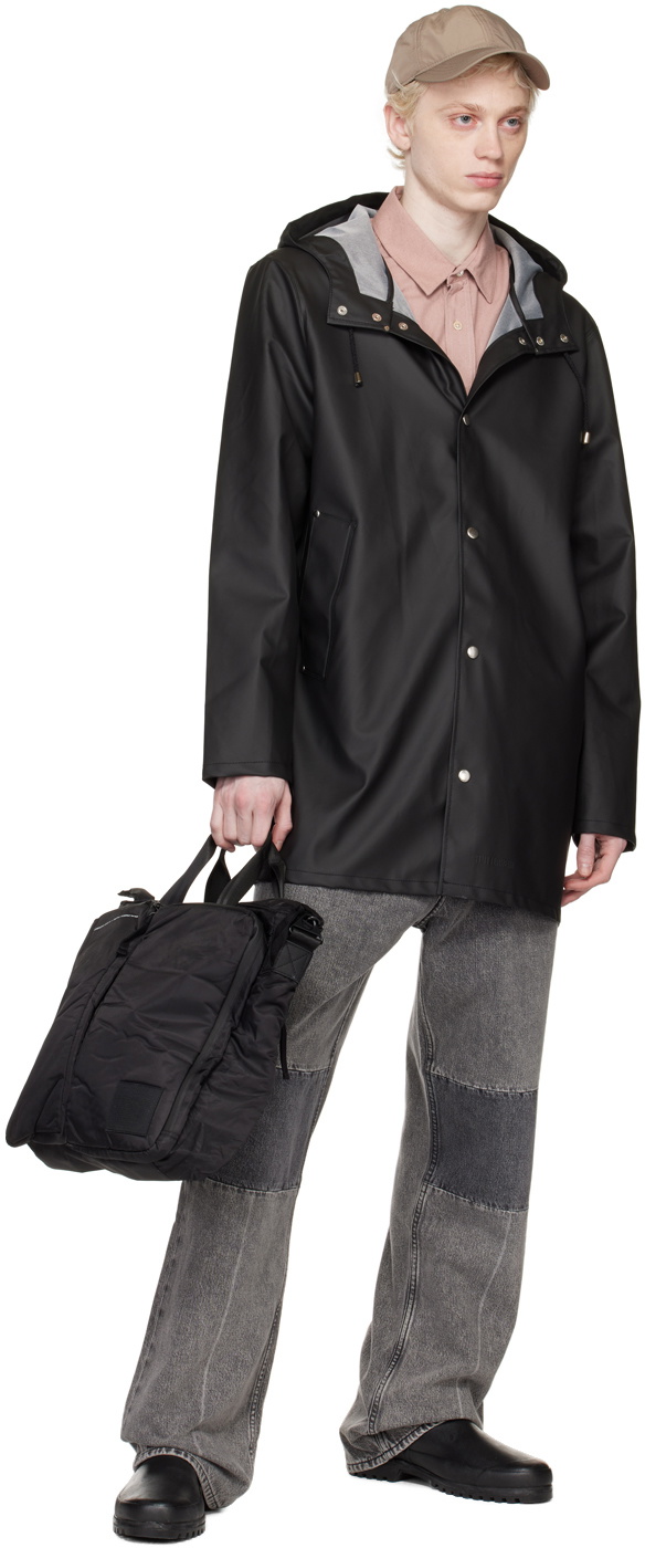 Stutterheim Black Utility Brief Tote