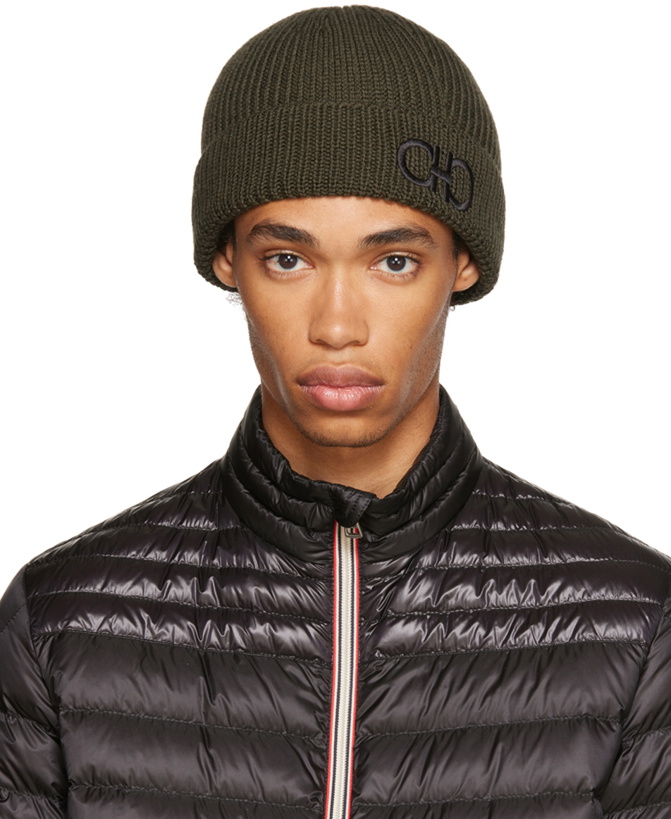 Photo: Salvatore Ferragamo Gray Wool Beanie