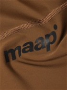 MAAP - 3.0 Mesh-Panelled Cycling Bib Shorts - Brown
