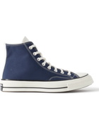 Converse - Chuck 70 Colour-Block Canvas High-Top Sneakers - Red