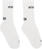 VETEMENTS White Logo Socks