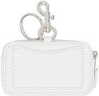 Marc Jacobs White 'The Nano Snapshot Charm' Coin Pouch