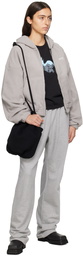 We11done Gray Wide Lounge Pants