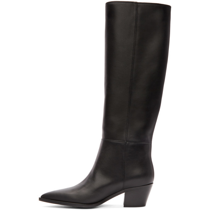 Gianvito Rossi Black Daenerys Knee-High Boots