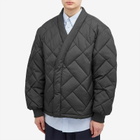 Kenzo Men's Weave Down Kimono Jacket in Black