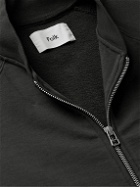Folk - Rivet Slim-Fit Cotton-Jersey Bomber Jacket - Gray