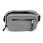 Burberry Grey West Print Bum Bag