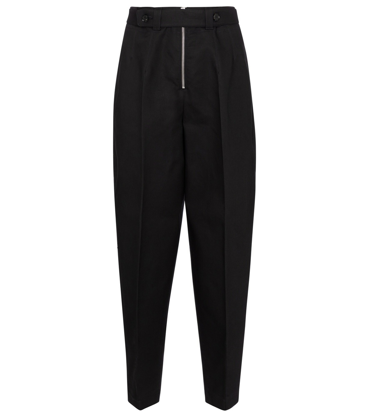 Jil Sander - High-rise tapered cotton piqué pants Jil Sander