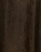 Uma Wang Womens Midi dress in Brown