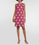 'S Max Mara Pop printed cotton poplin minidress