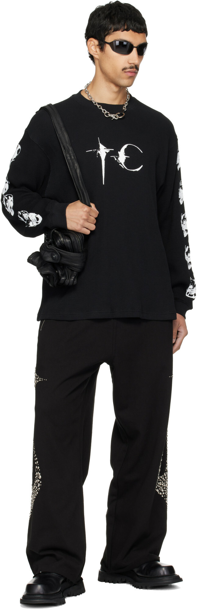 Thug Club Black Endless Long Sleeve T-shirt Thug Club
