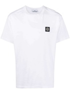 STONE ISLAND - Logo T-shirt