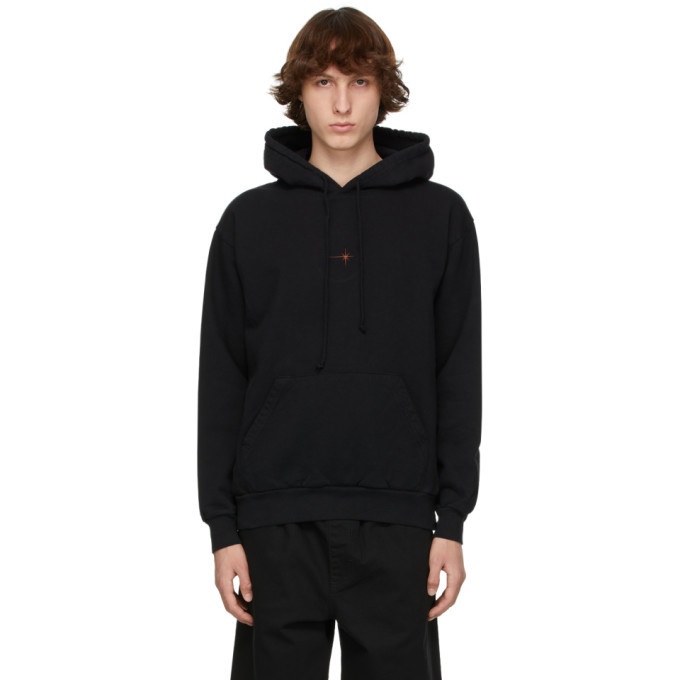 Photo: EDEN power corp Black Recycled Cotton Star Hoodie