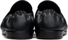 AFTER PRAY Black Square Penny Banding Loafers