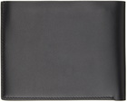 Jil Sander Black Bifold Zip Wallet