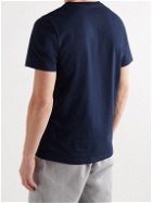 Organic Basics - Organic Cotton-Jersey T-Shirt - Blue