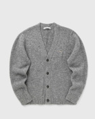 Edmmond Studios DUCK PATCH CARDIGAN Grey Mens Zippers & Cardigan