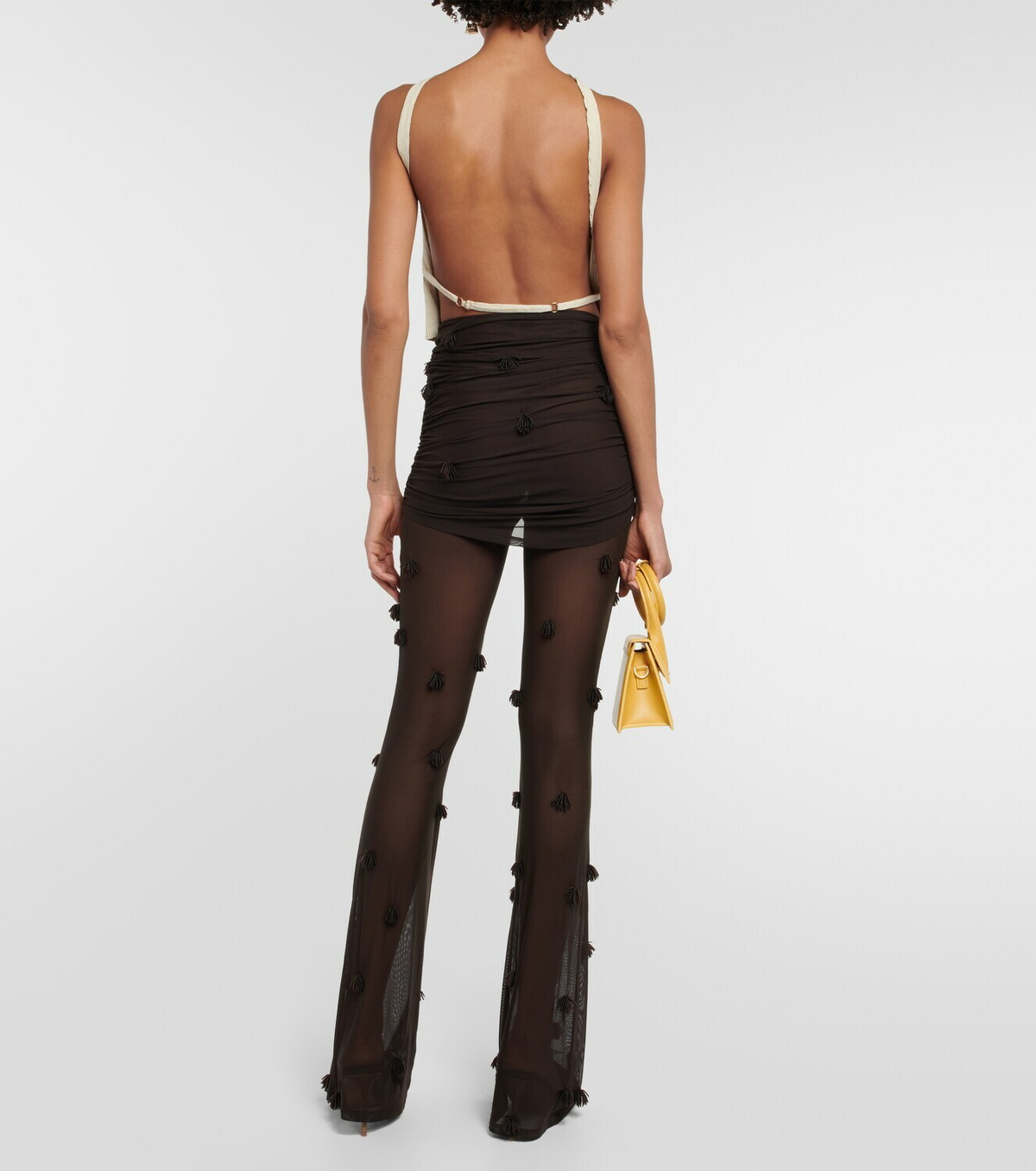 Black Les Sculptures 'Le pantalon Jean' Trousers by