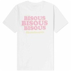 Bisous Skateboards Grease T-Shirt in White