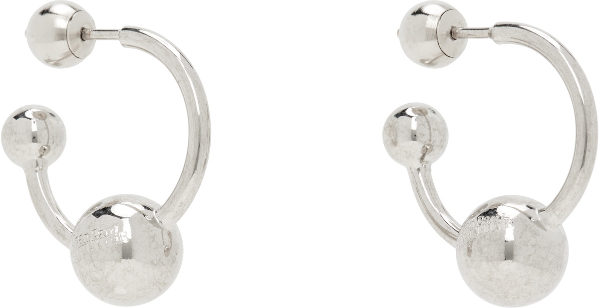 Jean Paul Gaultier Silver 'The Piercing' Earrings