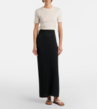 The Row Oboe silk maxi skirt