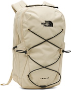 The North Face Beige Jester Backpack