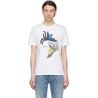 Kenzo White Flying Phoenix T-Shirt