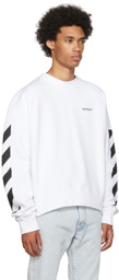 Off-White White Diag Sweatshirt