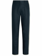 Club Monaco - Slim-Fit Linen Suit Trousers - Blue