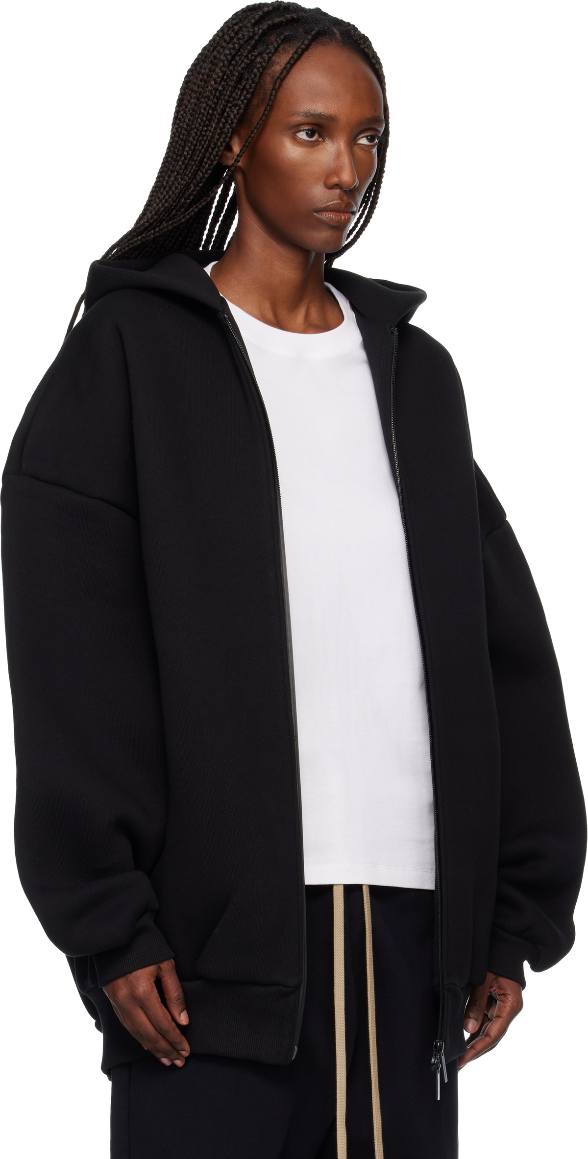 Fear of God Black Athletics Zip Up Hoodie