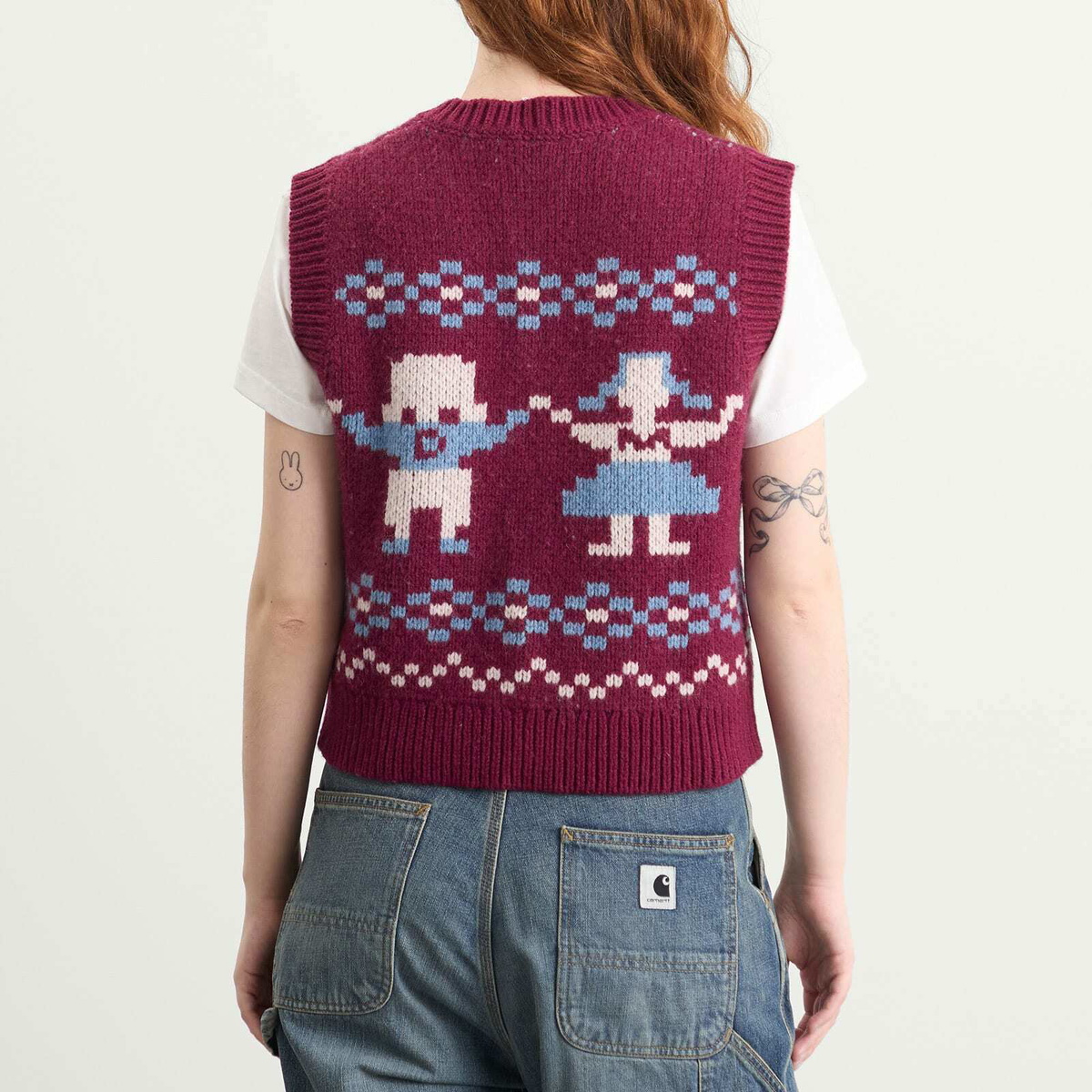 Damson Madder Women's Sofie Vest in Burg