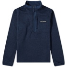 Columbia Men's Sweater Weather™ Half Zip Fleece in Collegiate Navy