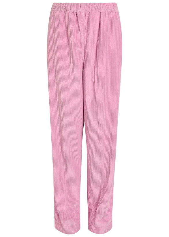 Photo: American Vintage Padow Cropped Corduroy Trousers Pink