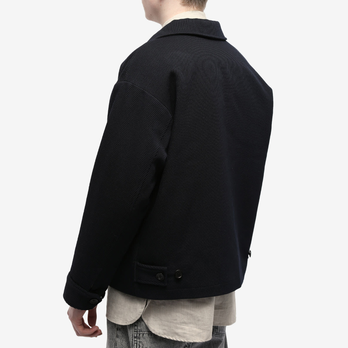 mfpen Men's Mail Jacket in Dark Navy mfpen