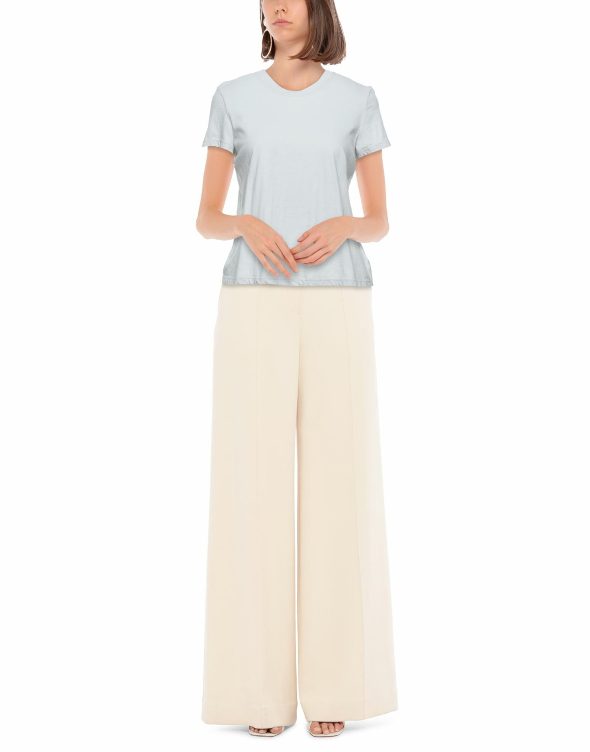 James Perse Womens T-shirt in Light grey