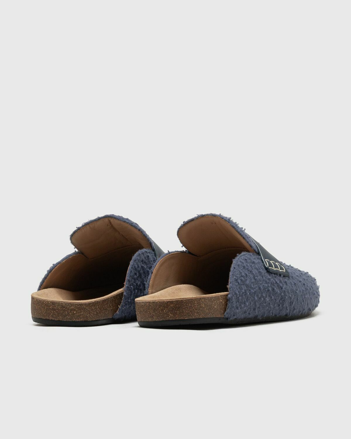 JW Anderson FELT LOAFER M Blue Mens Sandals & Slide