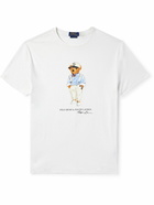 Polo Ralph Lauren - Logo-Print Cotton-Jersey T-Shirt - White