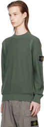 Stone Island Khaki Patch Sweater