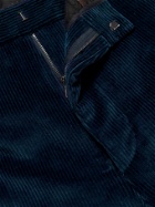 Tod's - Cotton-Corduroy Trousers - Blue