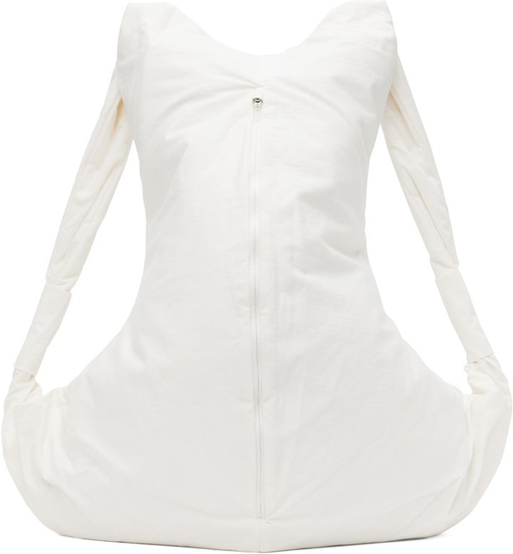 Photo: HYEIN SEO White Zip Backpack