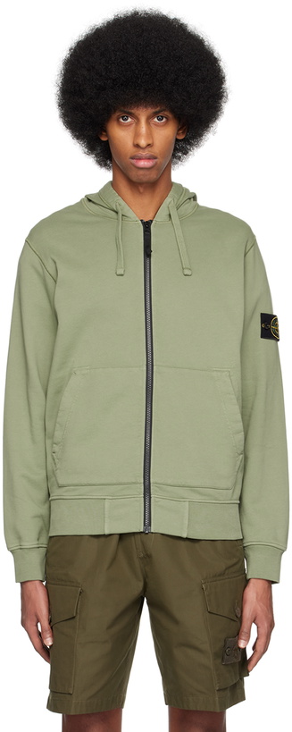 Photo: Stone Island Green 60640 Hoodie