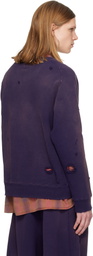 NEEDLES Purple Darts Sweatshirt