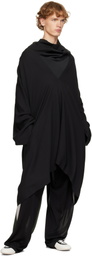 Kiko Kostadinov Black Moder Tunic Coat