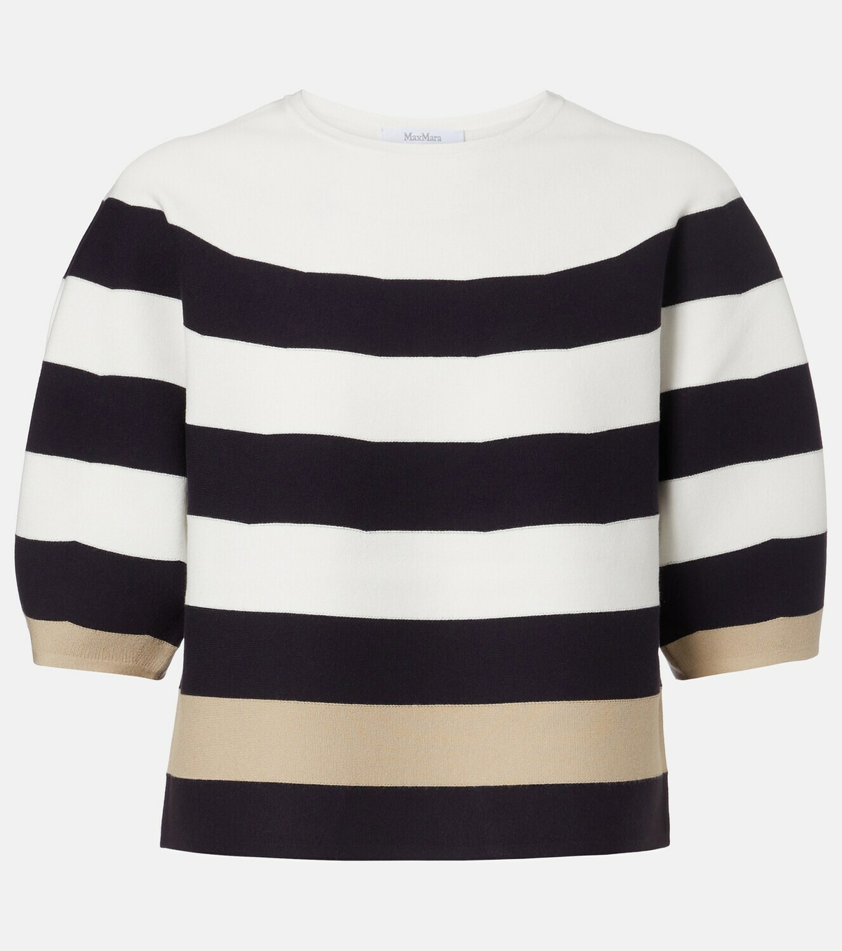 Max Mara Striped knitted sweater
