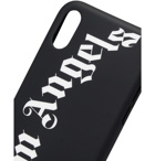 Palm Angels - Logo-Print IPhone X Case - Black
