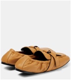 Loewe - Gate leather loafers