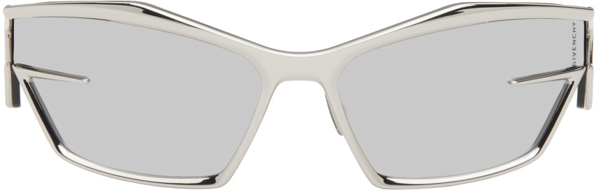★Givenchy★ シルバー Giv Cut サングラス Givenchy Silver Giv Cut Sunglasses Givenchy