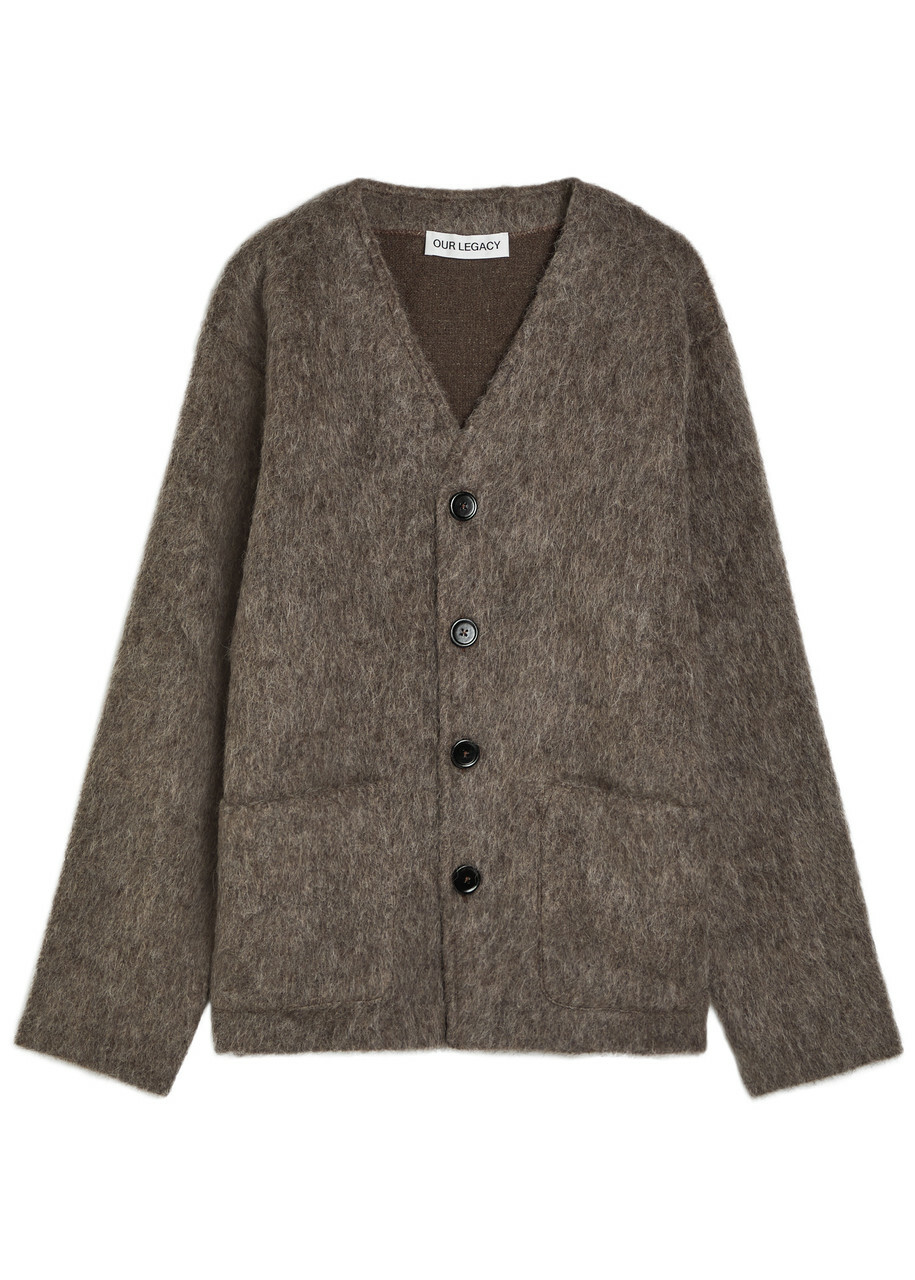 Our Legacy Blue Big Cardigan Our Legacy