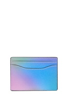 Marc Jacobs The Card Case Grained Leather Card Holder - Blue - One Size